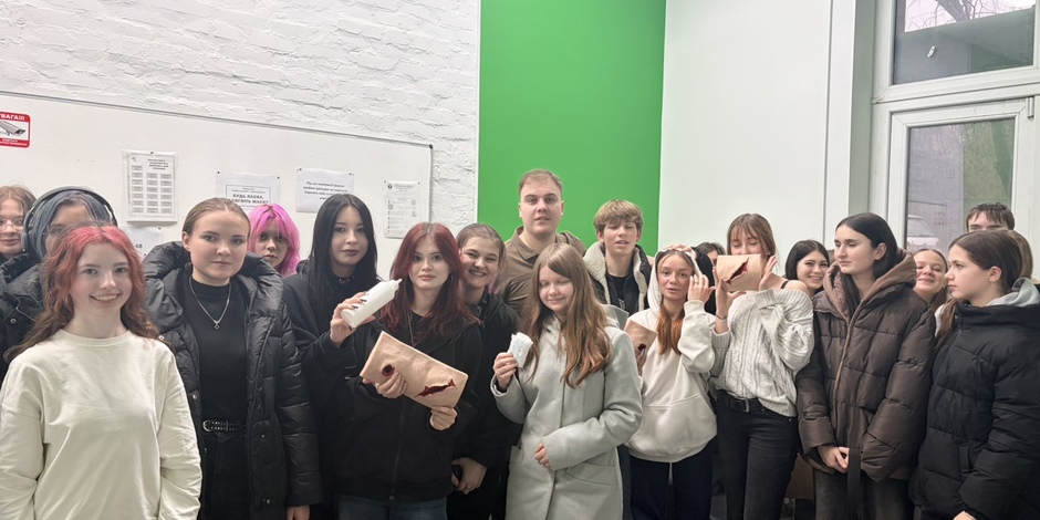 Тренінг з тактичної медицини для студентів 1 курсу Голосіївського ЕПФК